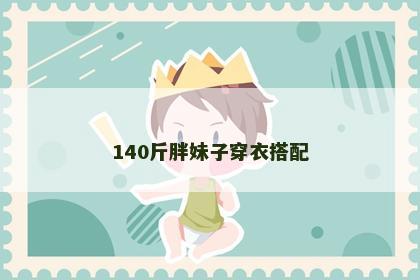 140斤胖妹子穿衣搭配