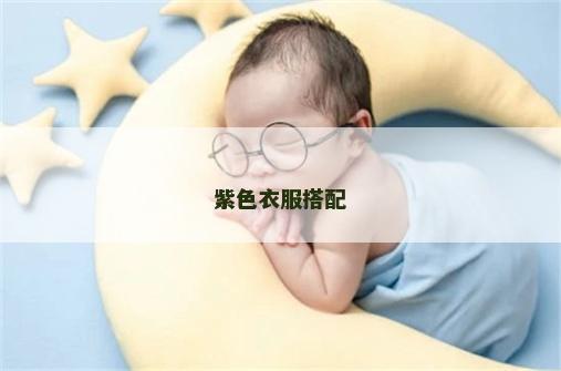 紫色衣服搭配